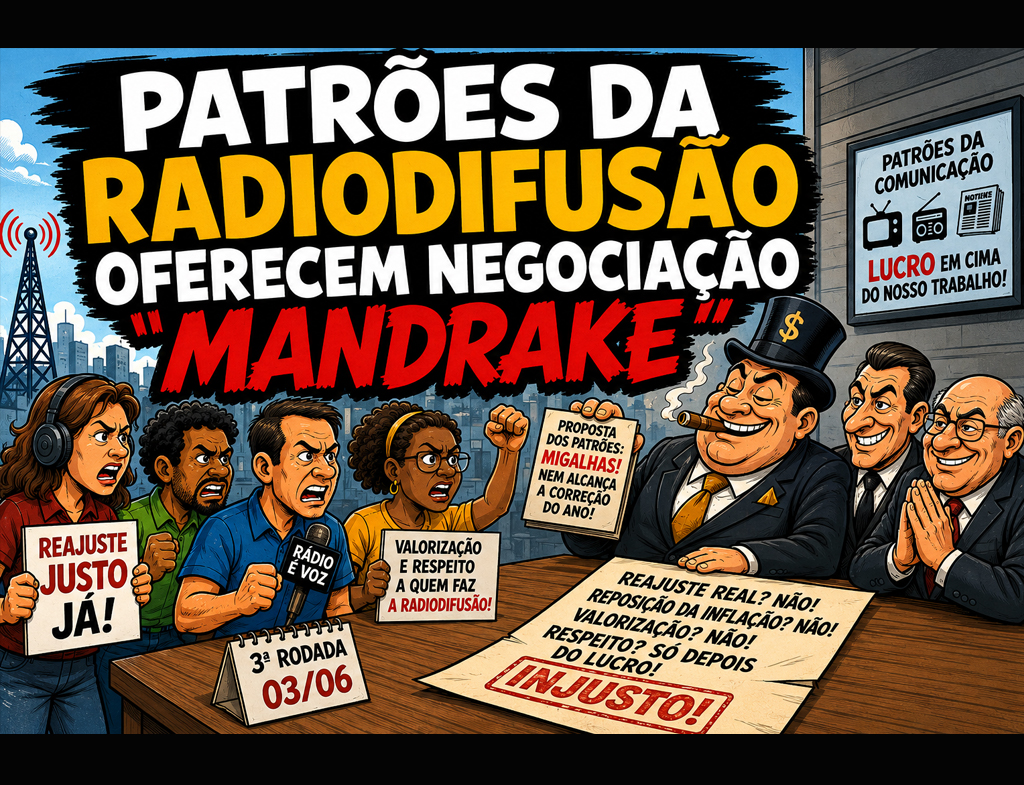 Patrões da radiodifusão oferecem negociação “Mandrake”